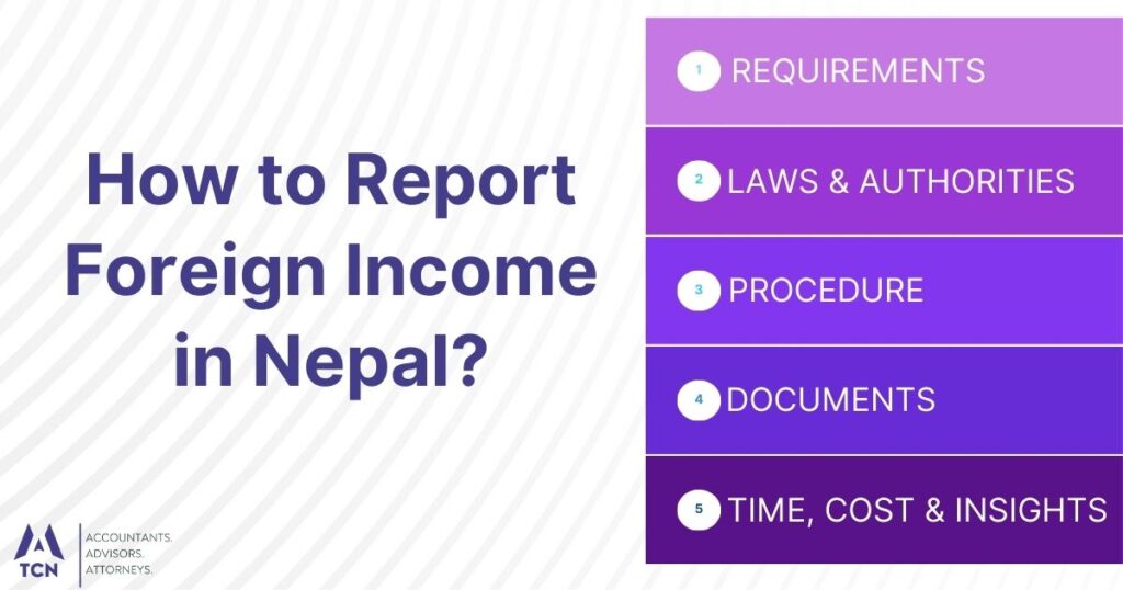 How to Report Foreign Income in Nepal