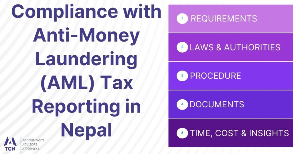 Compliance with Anti-Money Laundering (AML) Tax Reporting in Nepal