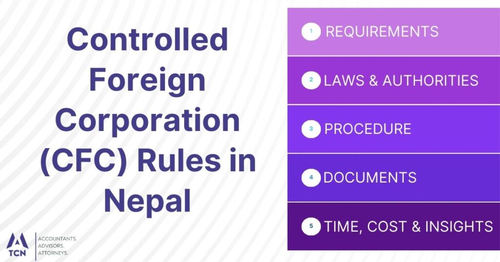 Controlled Foreign Corporation (CFC) Rules in Nepal