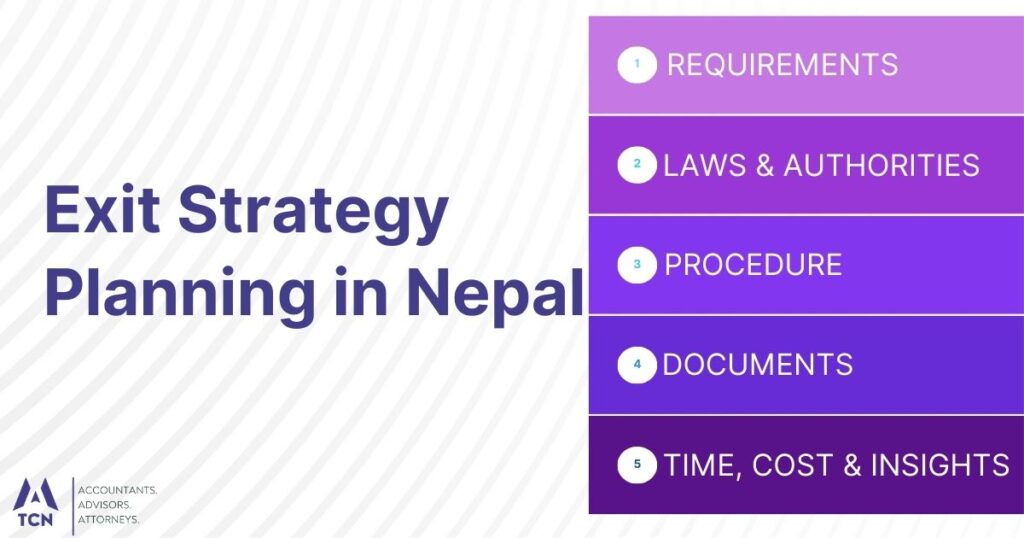 Exit Strategy Planning in Nepal