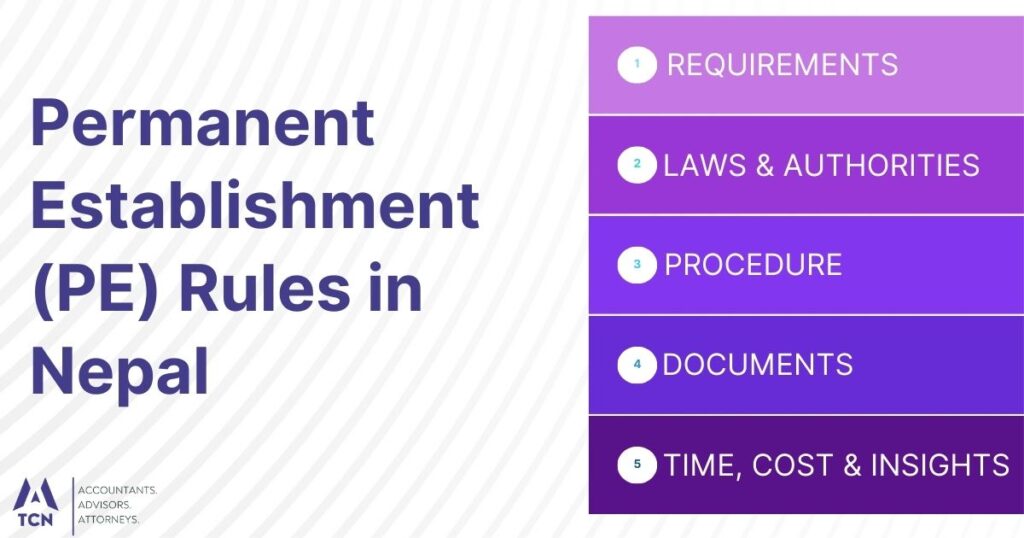 Permanent Establishment (PE) Rules in Nepal