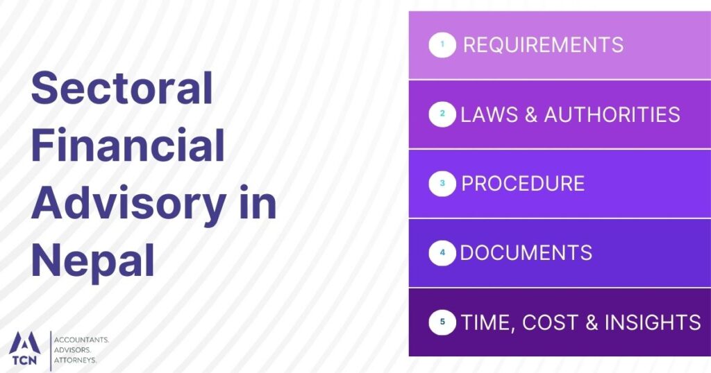 Sectoral Financial Advisory in Nepal 4 Sectoral Financial Advisory in Nepal
