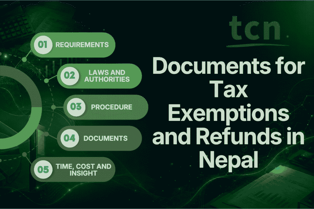 Documents for Tax Exemptions and Refunds in Nepal