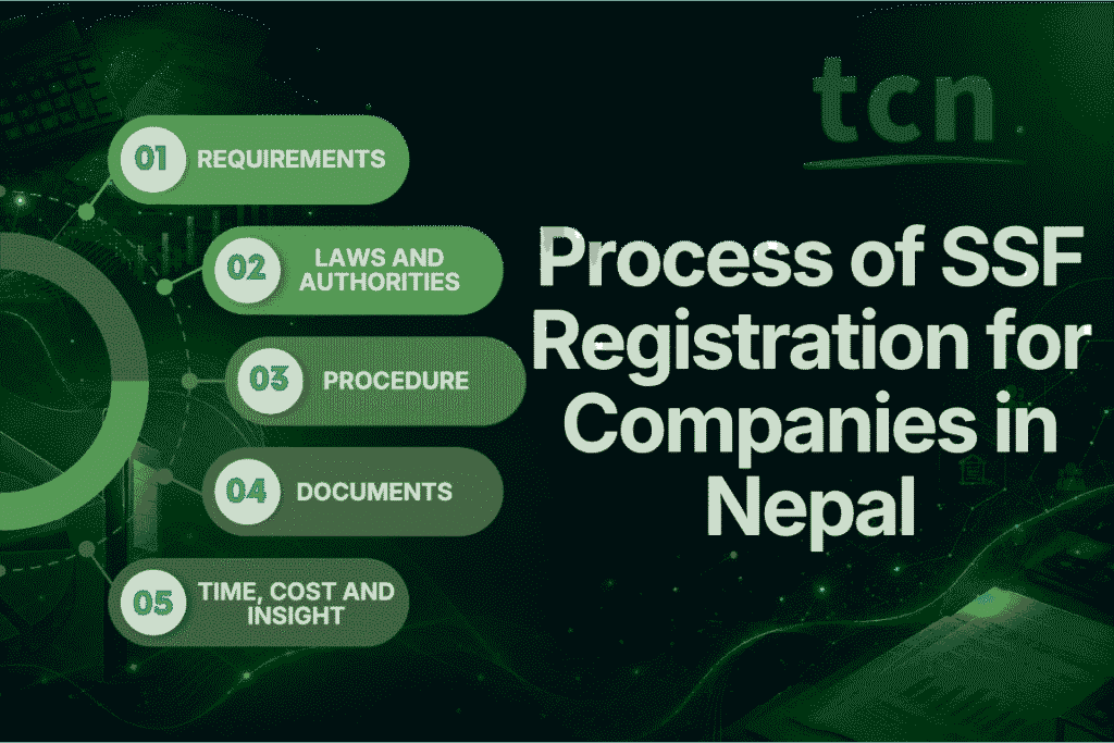 Process of SSF Registration for Companies in Nepal 1 Process of SSF Registration for Companies in Nepal