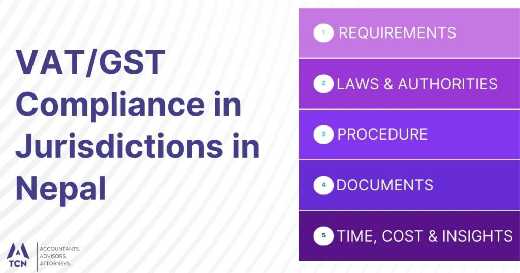 VATGST Compliance in Jurisdictions in Nepal