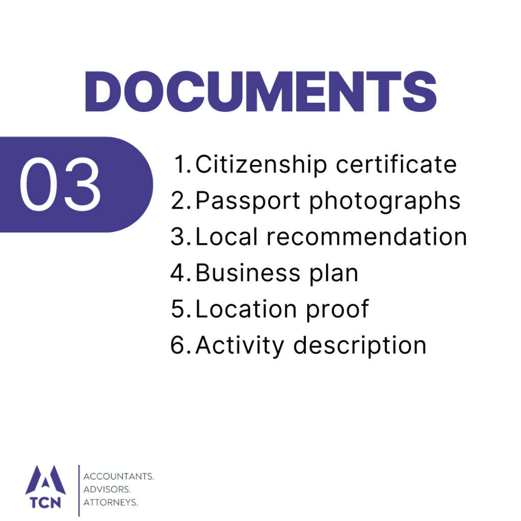 Documents for Sole Proprietor Registration