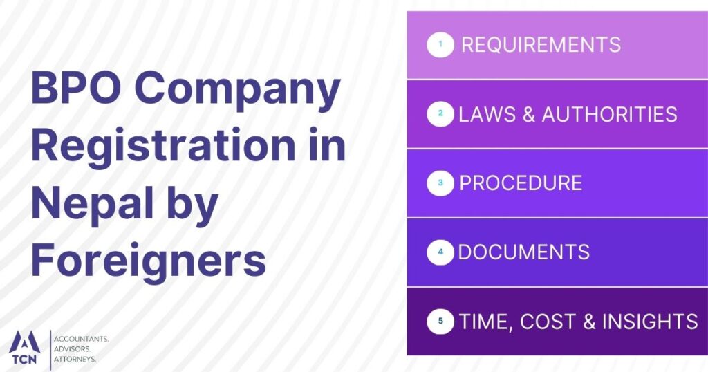 BPO Company Registration in Nepal by Foreigners