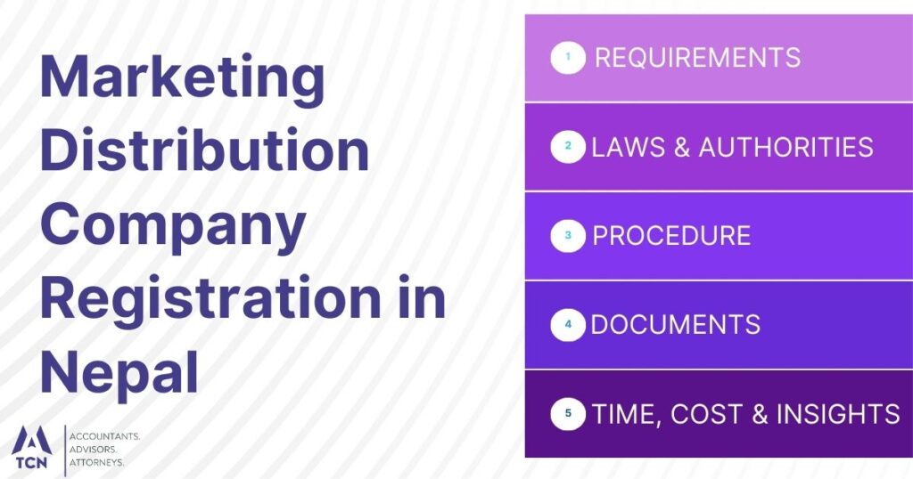 Marketing Distribution Company Registration in Nepal