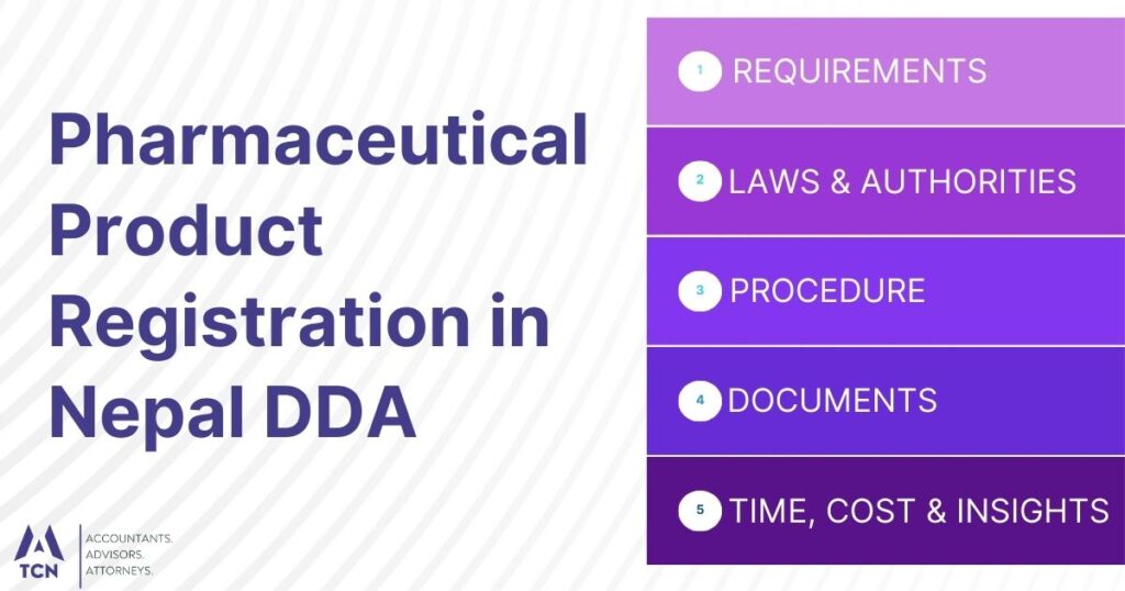 Pharmaceutical Product Registration in Nepal DDA
