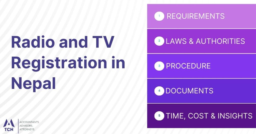Radio and TV Registration in Nepal