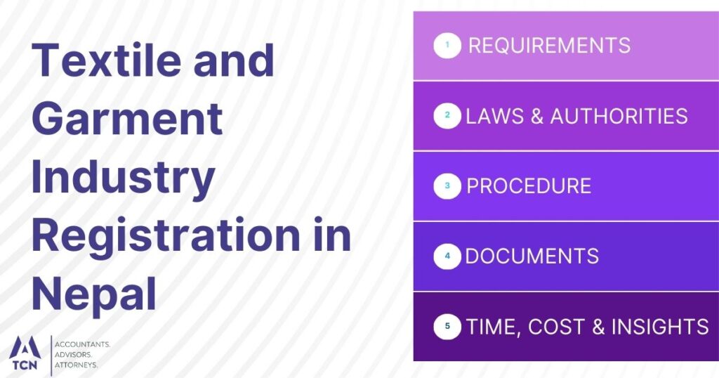 Textile and Garment Industry Registration in Nepal