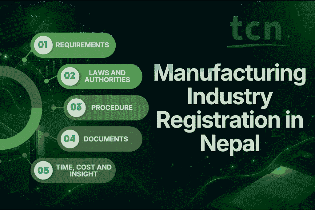 Manufacturing Industry Registration in Nepal