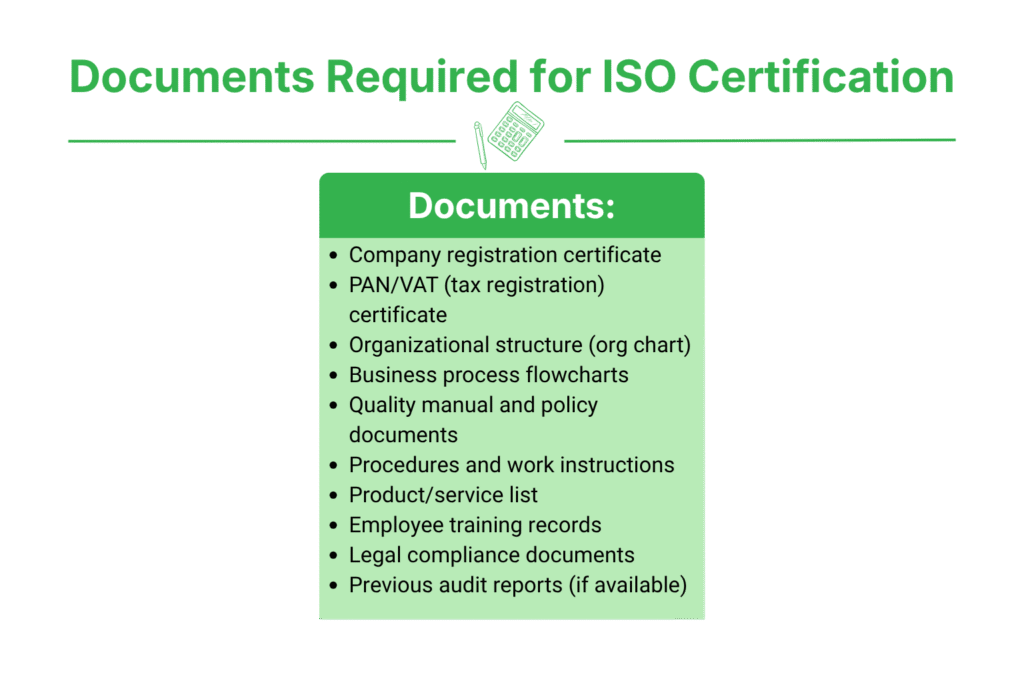 All Standards of ISO Certification Service in Nepal 3 What Documents Are Required for ISO Certification in Nepal?
