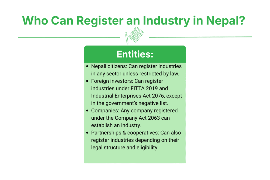 Who Can Register an Industry in Nepal?