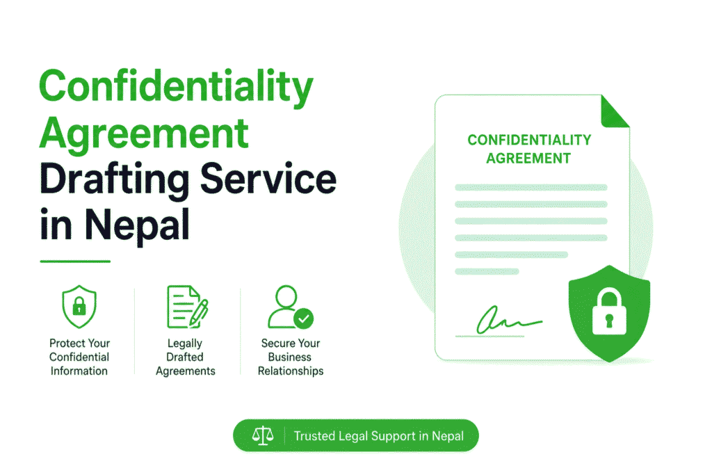 Confidentiality Agreement Drafting Service in Nepal