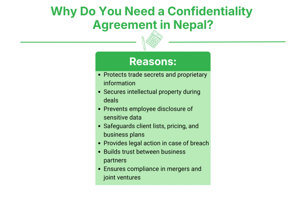 Why Do You Need a Confidentiality Agreement in Nepal?