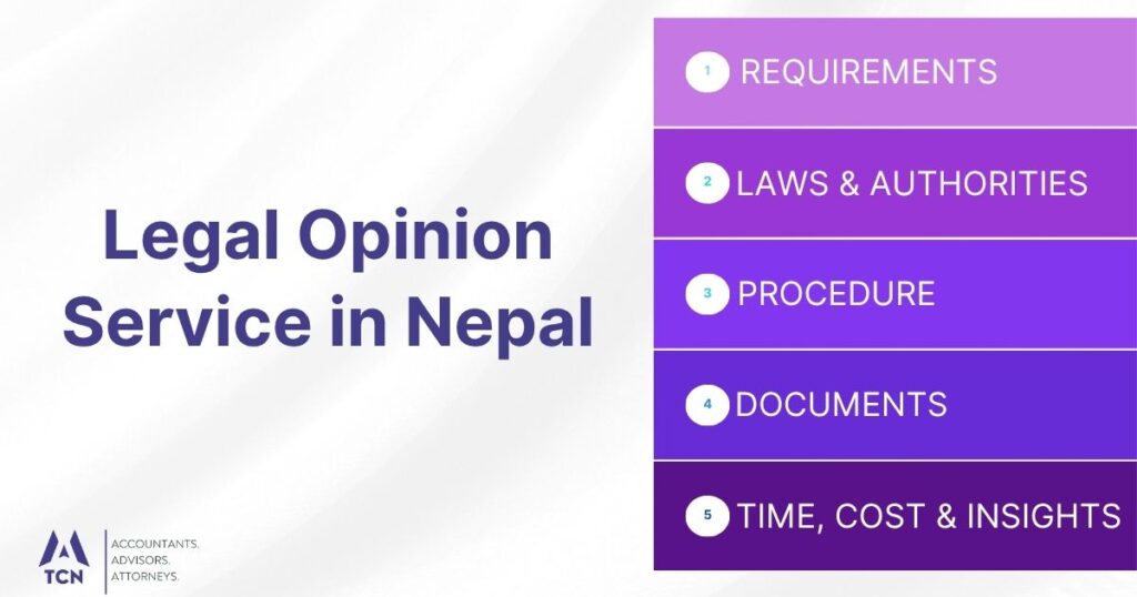Legal Opinion Service in Nepal