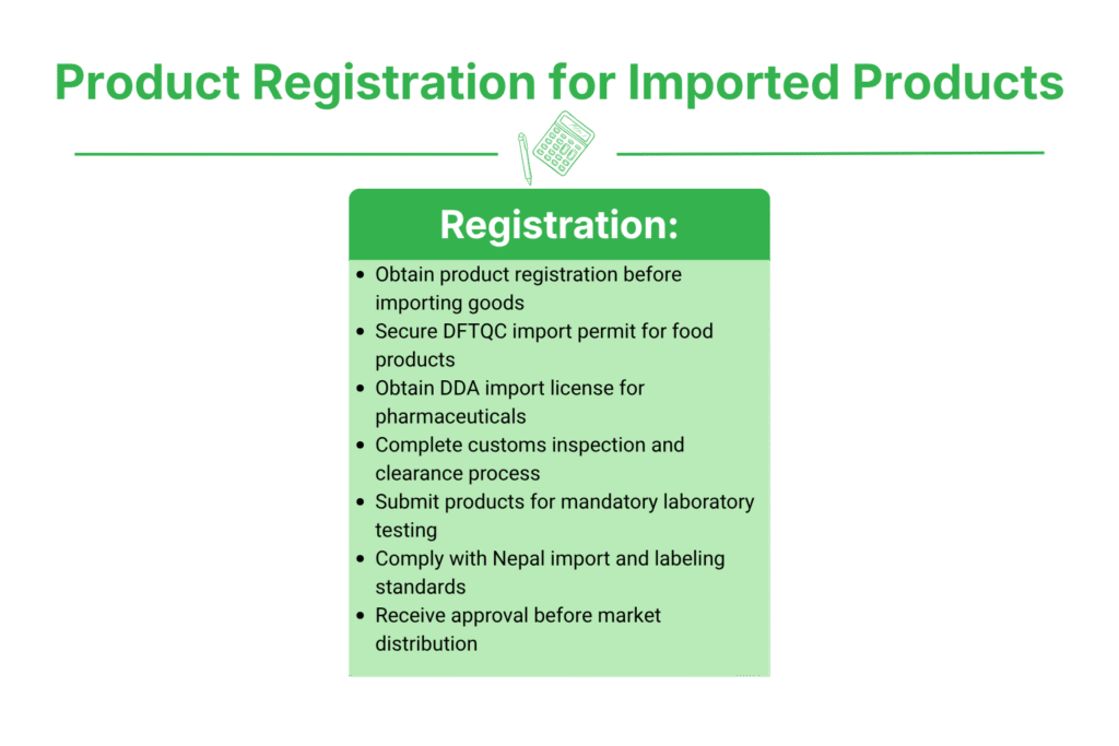 Product Registration for Imported Products in Nepal