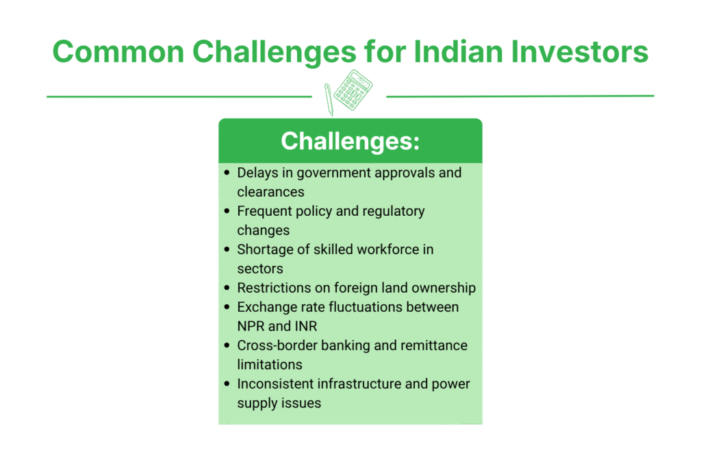 Investing in Nepal as an Indian National 4 What Are the Common Challenges Indian Investors Face in Nepal?