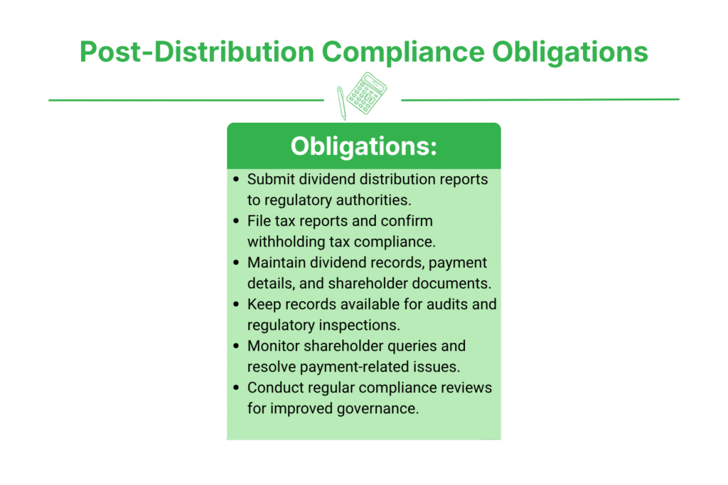 Process of Distribution of Dividends in Nepal 3 Post-Distribution Compliance Obligations