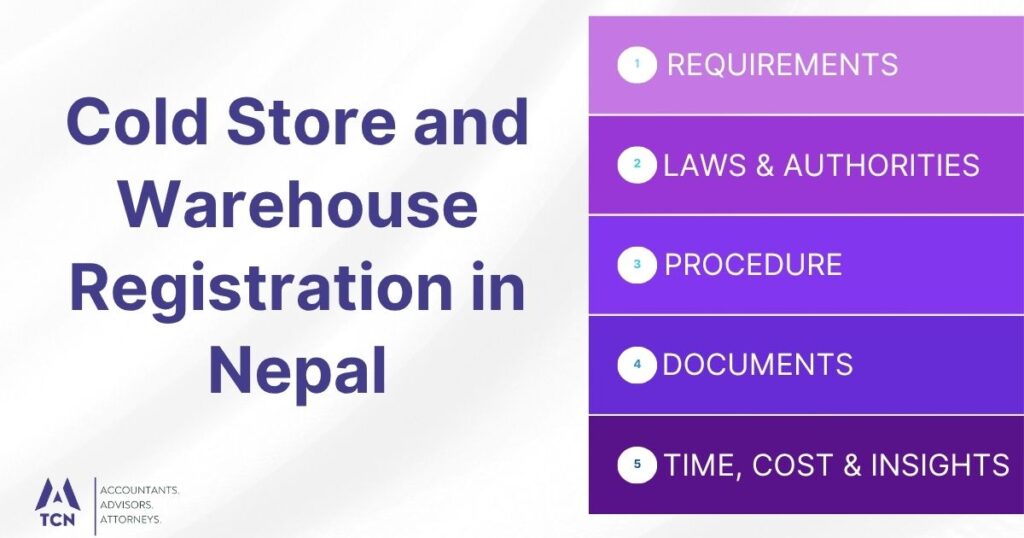 Cold Store and Warehouse Registration in Nepal