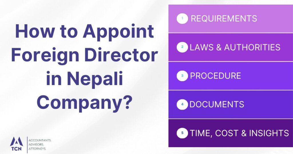 How to Appoint Foreign Director in Nepali Company? 8 How to Appoint Foreign Director in Nepali Company