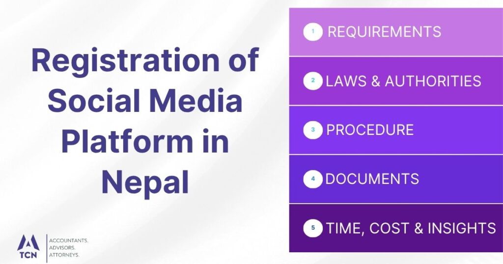 Registration of Social Media Platform in Nepal 2 Registration of Social Media Platform in Nepal