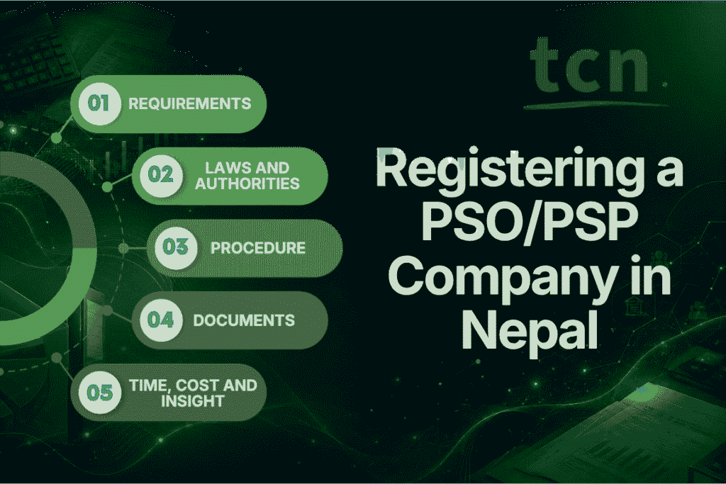 Registering a PSO/PSP Company in Nepal 9 Registering a PSO/PSP Company in Nepal