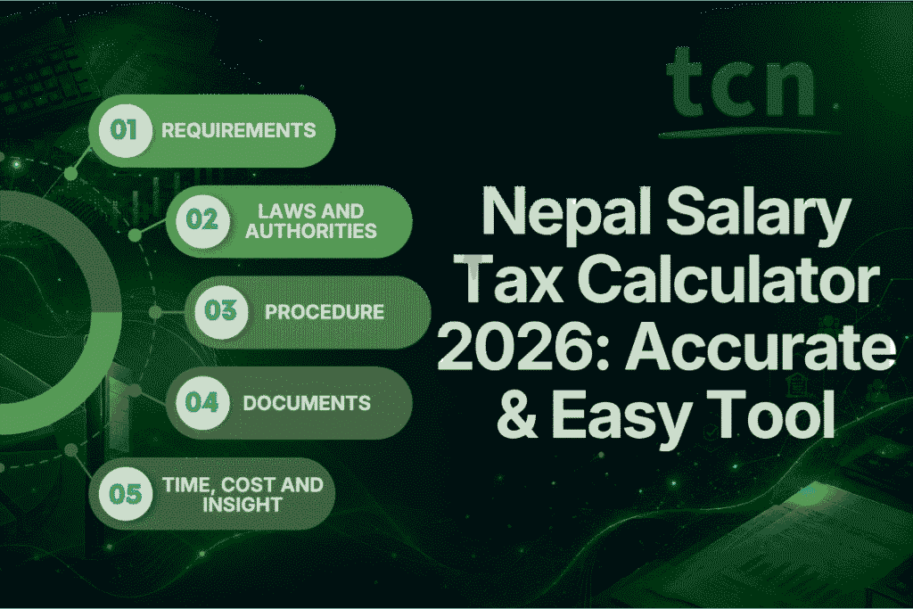 Nepal Salary Tax Calculator 2026: Accurate & Easy Tool