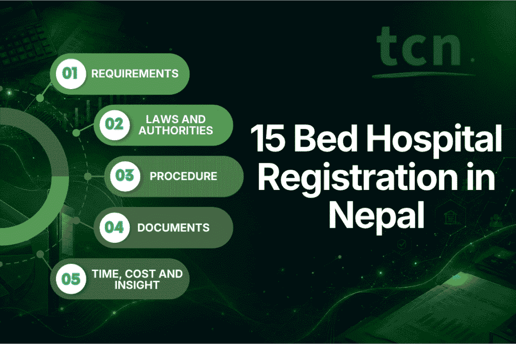 15 Bed Hospital Registration in Nepal