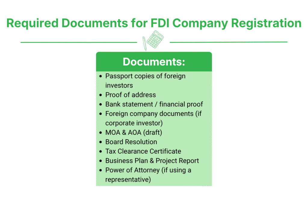 What Documents Are Required for FDI Company Registration in Nepal?