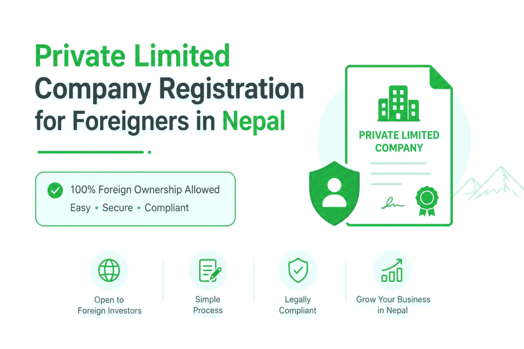 Private Limited Company Registration for Foreigners in Nepal 1 Private Limited Company Registration for Foreigners in Nepal