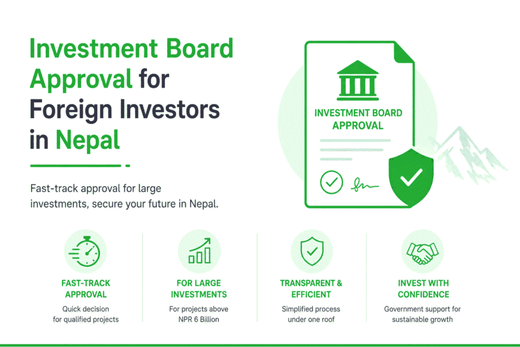 Investment Board Approval for Foreign Investors in Nepal