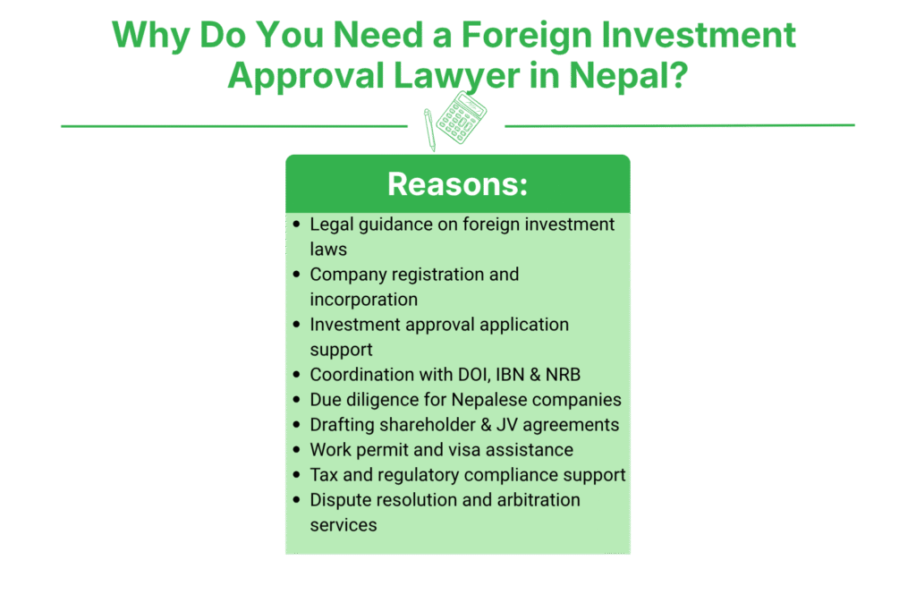 Why Do You Need a Foreign Investment Approval Lawyer in Nepal?