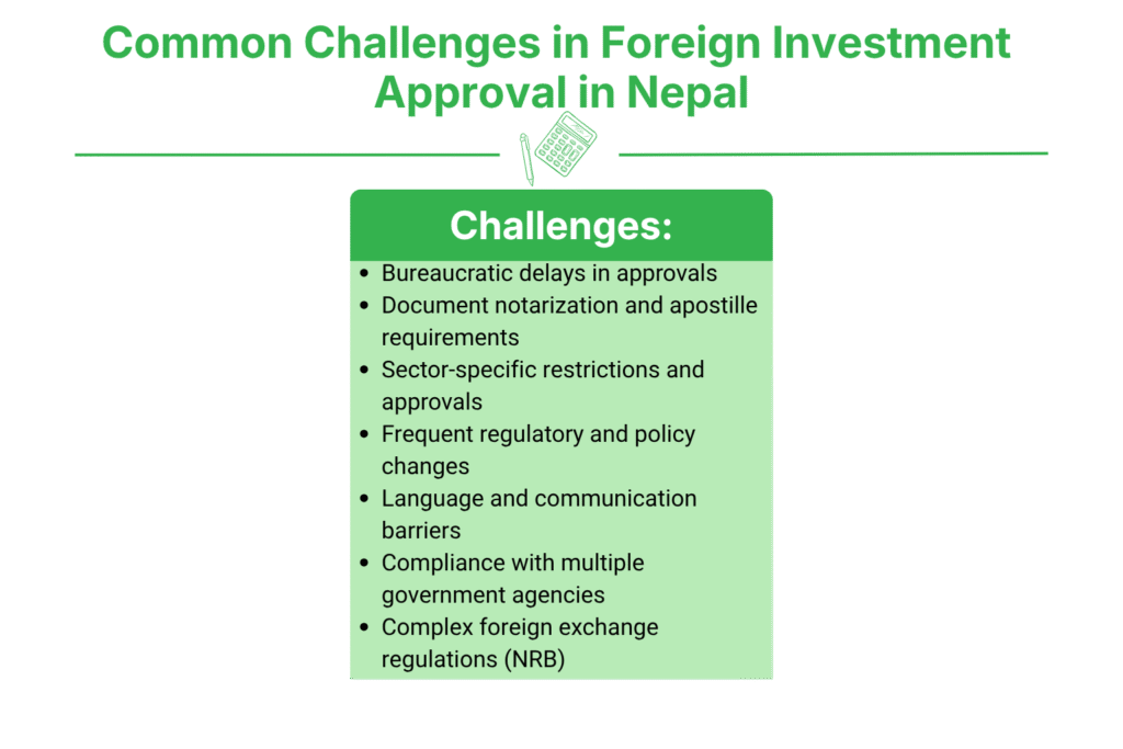 Common Challenges in Foreign Investment Approval in Nepal