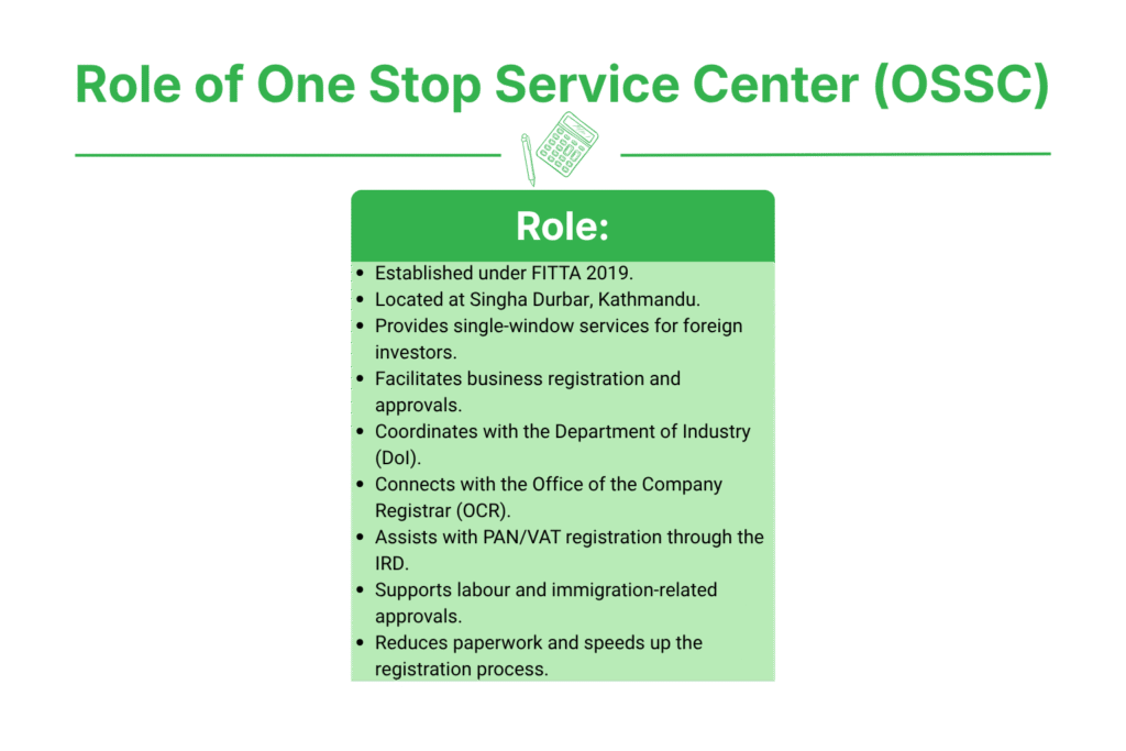Tech Business Registration for Foreigners in Nepal 4 What Is the Role of One Stop Service Center (OSSC) in Business Registration?