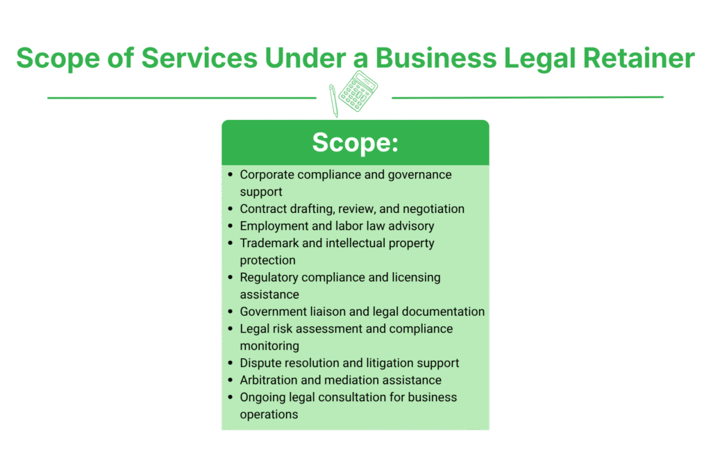 Business Legal Retainer Service in Kathmandu 2 Scope of Services Under a Business Legal Retainer in Kathmandu