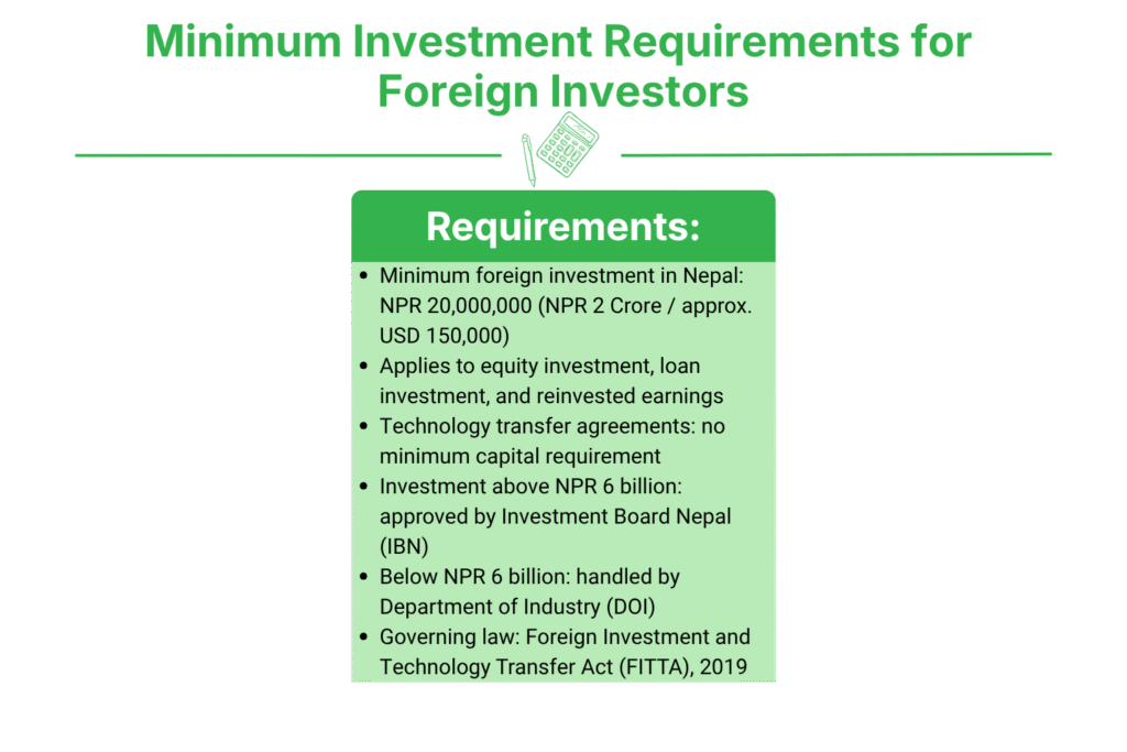 What Are the Minimum Investment Requirements for Foreign Investors?
