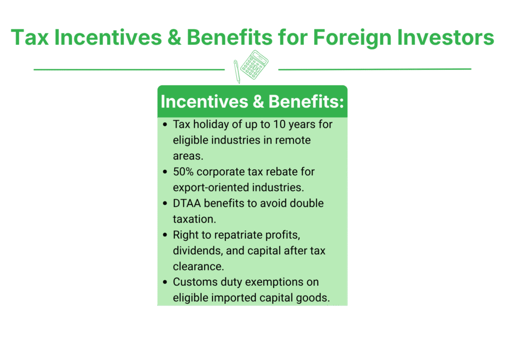 Tax Incentives and Benefits for Foreign Investors in Nepal