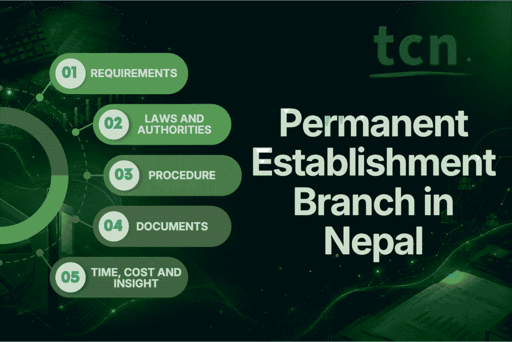 Permanent Establishment Branch in Nepal 4 Permanent Establishment Branch in Nepal