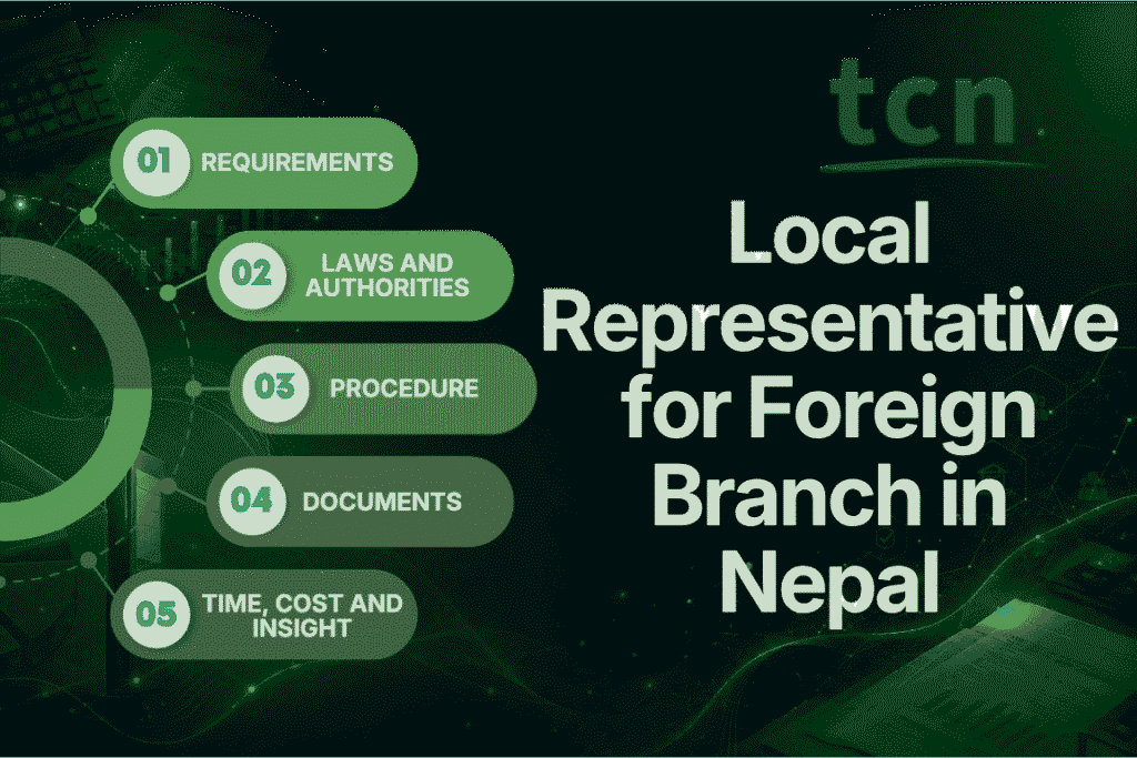 Local Representative for Foreign Branch in Nepal 5 Local Representative for Foreign Branch in Nepal