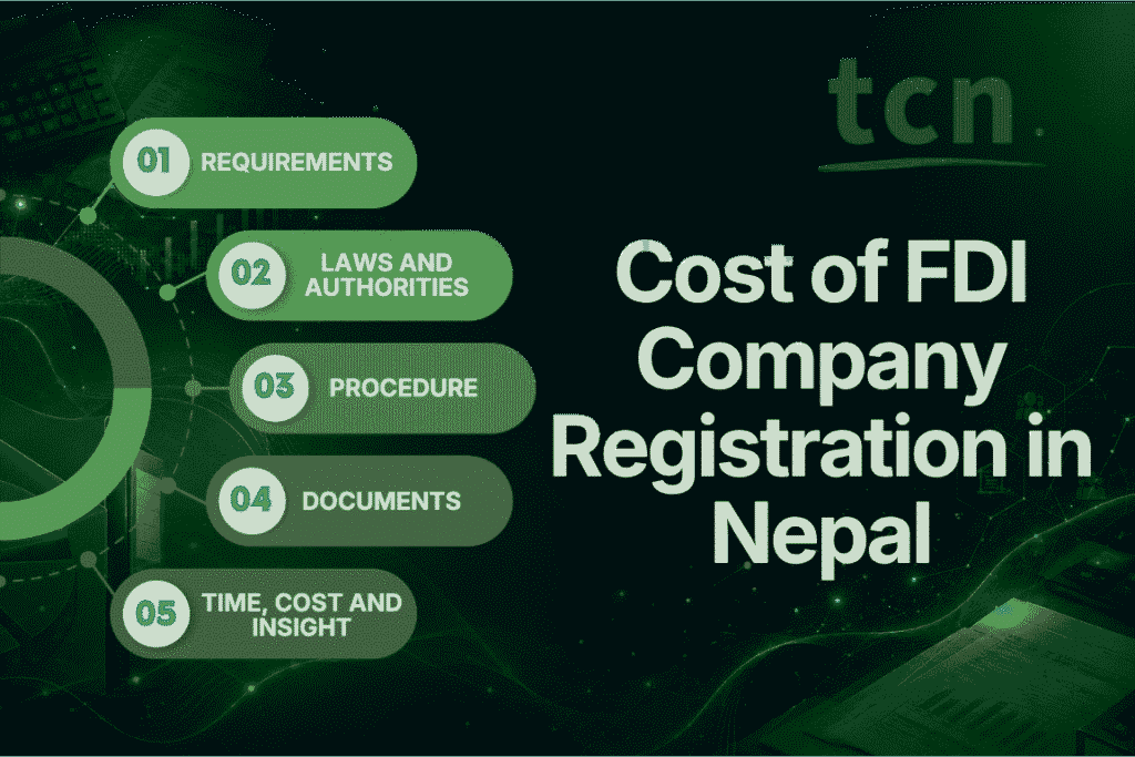 Cost of FDI Company Registration in Nepal 7 Cost of FDI Company Registration in Nepal